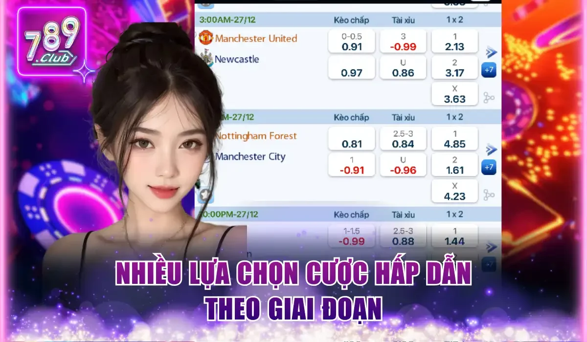 nhieu lua chon cuoc hap dan theo giai doan